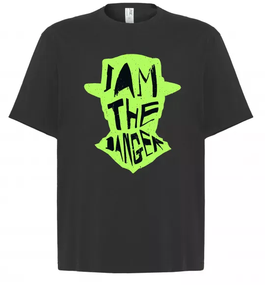 Футболка Оверсайз I am the danger art Черный фото
