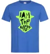 Мужская футболка I am the danger art Ярко-синий фото
