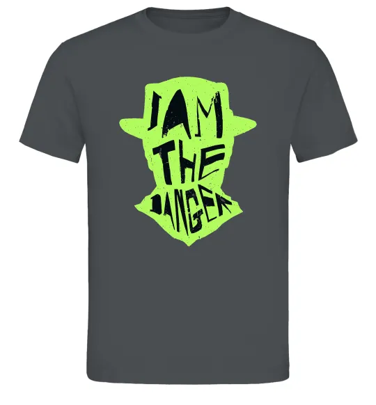 Мужская футболка I am the danger art Графит фото