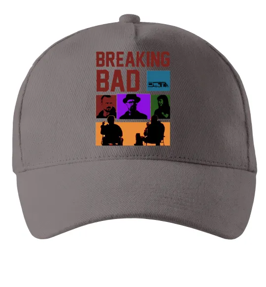 Кепка Breaking Bad Пуститися берега Серый фото