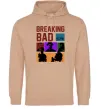 Чоловіча толстовка (худі) Breaking Bad Пуститися берега Пісочний фото