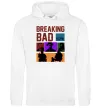 Жіноча толстовка (худі) Breaking Bad Пуститися берега Білий фото