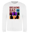 Свитшот Breaking Bad Пуститися берега Белый фото