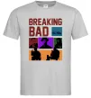 Мужская футболка Breaking Bad Пуститися берега Серый фото