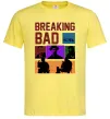 Мужская футболка Breaking Bad Пуститися берега Лимонный фото