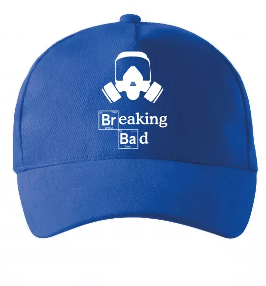 Кепка Breaking Bad маска Ярко-синий фото
