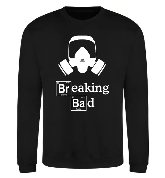 Свитшот Breaking Bad маска Черный фото