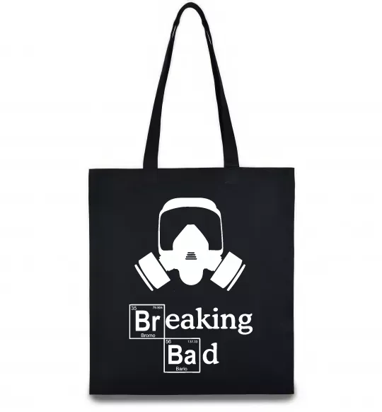 Еко-сумка Breaking Bad маска Чорний фото