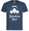 Мужская футболка Breaking Bad маска Темно-синий фото