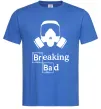 Мужская футболка Breaking Bad маска Ярко-синий фото