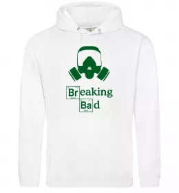 Женская толстовка (худи) Breaking Bad маска Белый фото