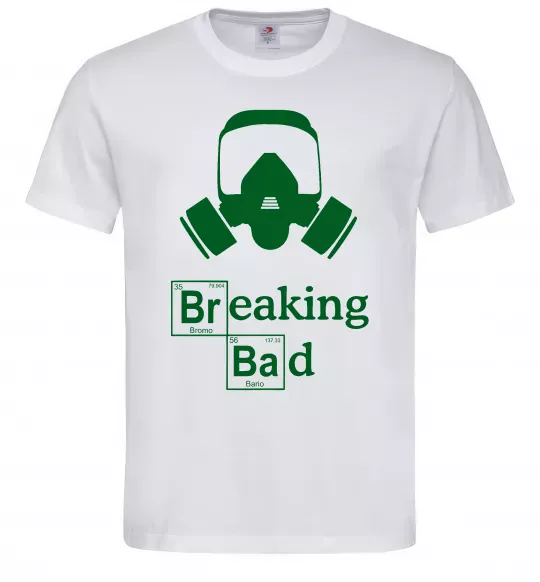 Мужская футболка Breaking Bad маска Белый фото
