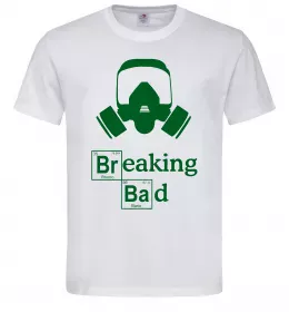 Мужская футболка Breaking Bad маска Белый фото