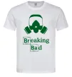 Мужская футболка Breaking Bad маска Белый фото