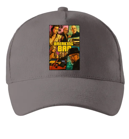 Кепка Breaking bad GTA Сірий фото