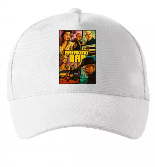 Кепка Breaking bad GTA Белый фото
