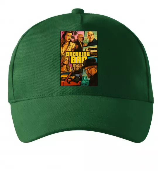 Кепка Breaking bad GTA Темно-зеленый фото