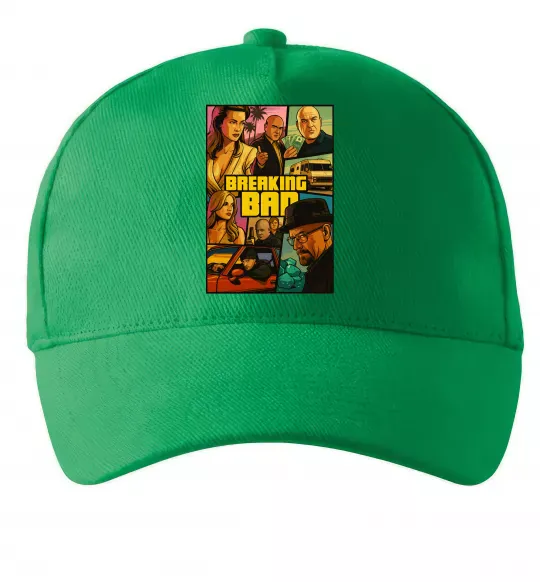 Кепка Breaking bad GTA Зеленый фото