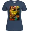 Жіноча футболка Breaking bad GTA Темно-синій фото