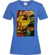 Жіноча футболка Breaking bad GTA Яскраво-синій фото