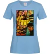 Жіноча футболка Breaking bad GTA Блакитний фото