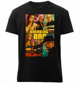 Чоловіча преміум футболка Breaking bad GTA