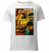 Мужская премиум футболка Breaking bad GTA Белый фото