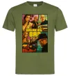 Мужская футболка Breaking bad GTA Оливковый фото