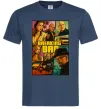 Мужская футболка Breaking bad GTA Темно-синий фото