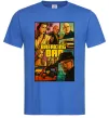 Мужская футболка Breaking bad GTA Ярко-синий фото