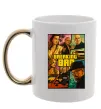 Чашка с цветной ручкой Breaking bad GTA Золото фото