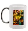 Чашка с цветной ручкой Breaking bad GTA Серебро фото