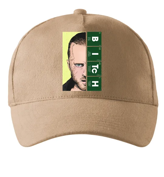 Кепка BITCh Песочный фото