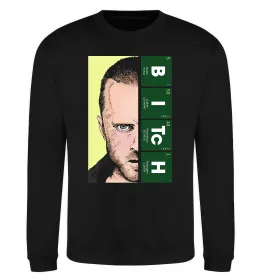 Свитшот BITCh Черный фото