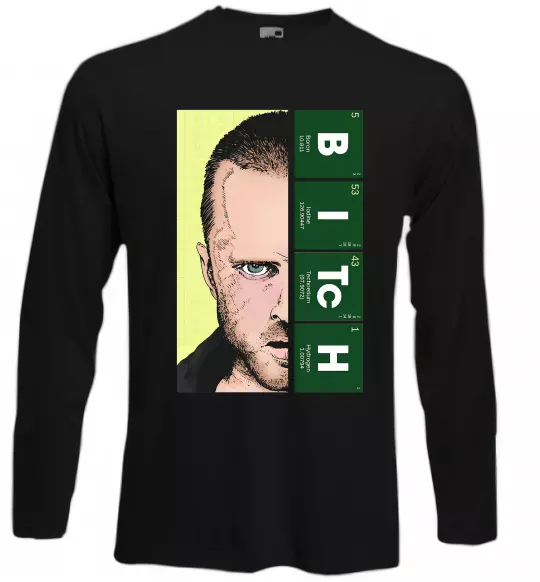 Лонгслів BITCh Чорний фото