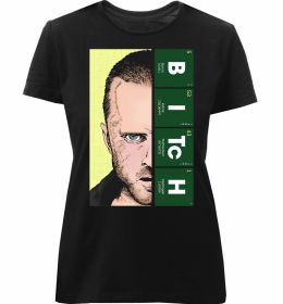 Женская премиум футболка BITCh