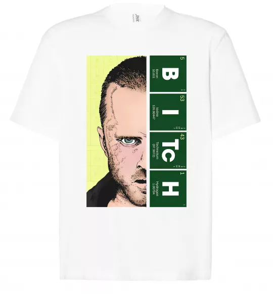 Футболка Оверсайз BITCh Белый фото