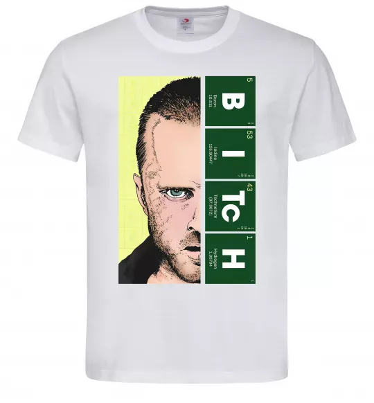 Мужская футболка BITCh Белый фото
