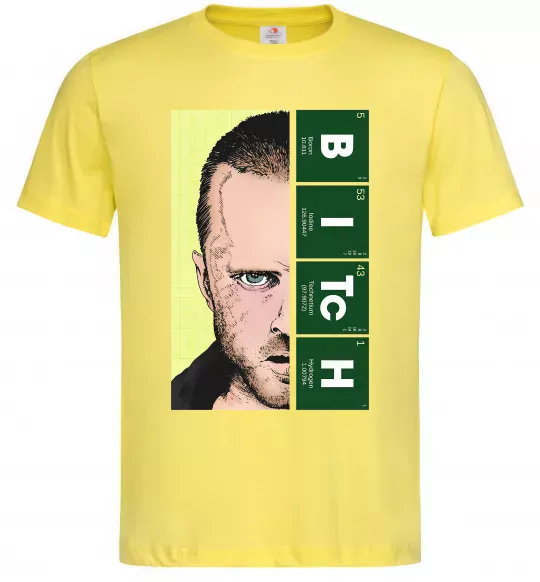 Мужская футболка BITCh Лимонный фото