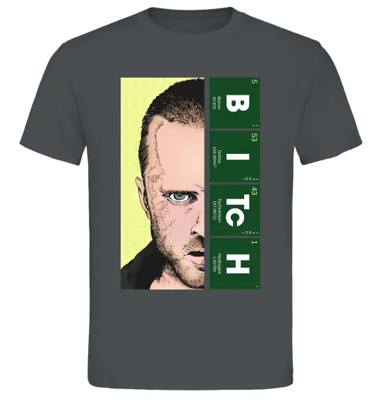 Мужская футболка BITCh Графит фото