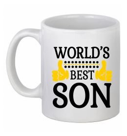 Чашка керамическая World`s best son