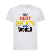 Детская футболка Best son in the world Белый фото