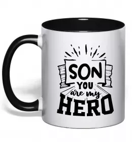 Чашка с цветной ручкой