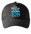 Кепка Official favorite son Черный фото