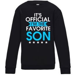Детский Свитшот Official favorite son