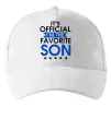 Кепка Official favorite son Белый фото