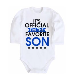 Детский боди Official favorite son