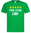 Мужская футболка Five-star син Зеленый Мужская футболка Five-star син Зеленый фото