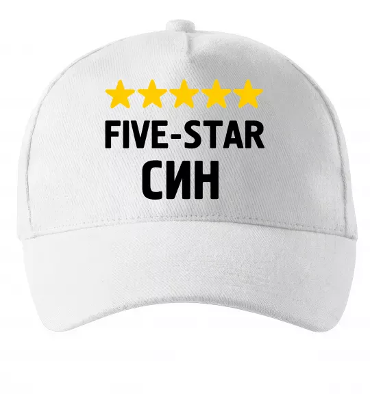Кепка Five-star син Белый фото
