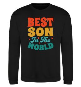 Свитшот Best son in the world colors
